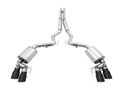 AWE Tuning 2018+ Ford Mustang GT (S550) Cat-Back Exhaust - Touring Edition (Quad Diamond Black Tips) AWE Tuning Catback