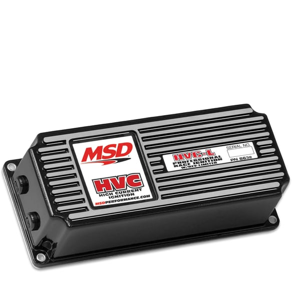 MSD 6 HVC-L with Soft Touch Rev Limiter 6632 MSD Autoparts