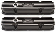 Edelbrock Valve Cover Classic Series Chrysler 383/440 CI V8 Black Edelbrock Valve Covers