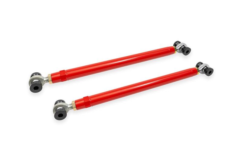 BMR 21-25 Ford Bronco (Exc. Bronco Sport) Lower Control Arms - Double Adj. - Red BMR Suspension Control Arms