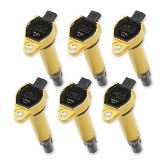 Ignition Coil - SuperCoil - 2006-2011 Mopar - 2.7/3.5/4.0L - Yellow - 6-Pack 140502-6 ACCEL Autoparts