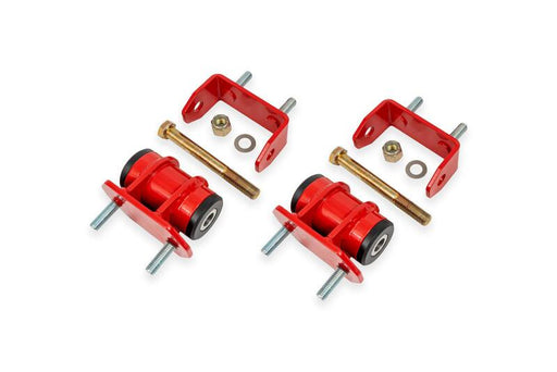 BMR 05-13 Chevrolet Corvette C6 Solid Delrin Transmission/Differential Mount - Red BMR Suspension Differential Bushings