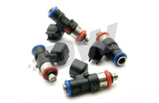 DeatschWerks Bosch EV14 Universal 40mm Compact 42lb/hr Injectors (Set of 4) DeatschWerks Fuel Injector Sets - 4Cyl