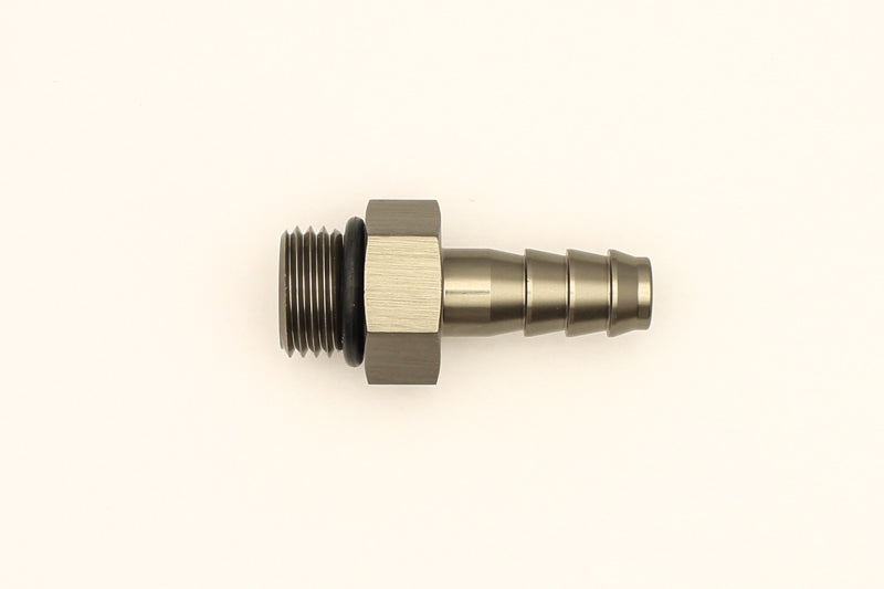 DeatschWerks 6AN ORB Male To 5/16in. Male Triple Barb Fitting (Incl. O-Ring) DeatschWerks Fittings