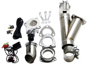 Granatelli 3.5in Stainless Steel Electronic Exhaust Cutout w/Slip Fit/Band Clamp Granatelli Motor Sports Exhaust Cutouts