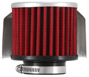 K&N 1.5in Flange ID x 3in OD x 2.5in Height Clamp On Crankcase Vent Filter K&N Engineering Air Filters - Universal Fit