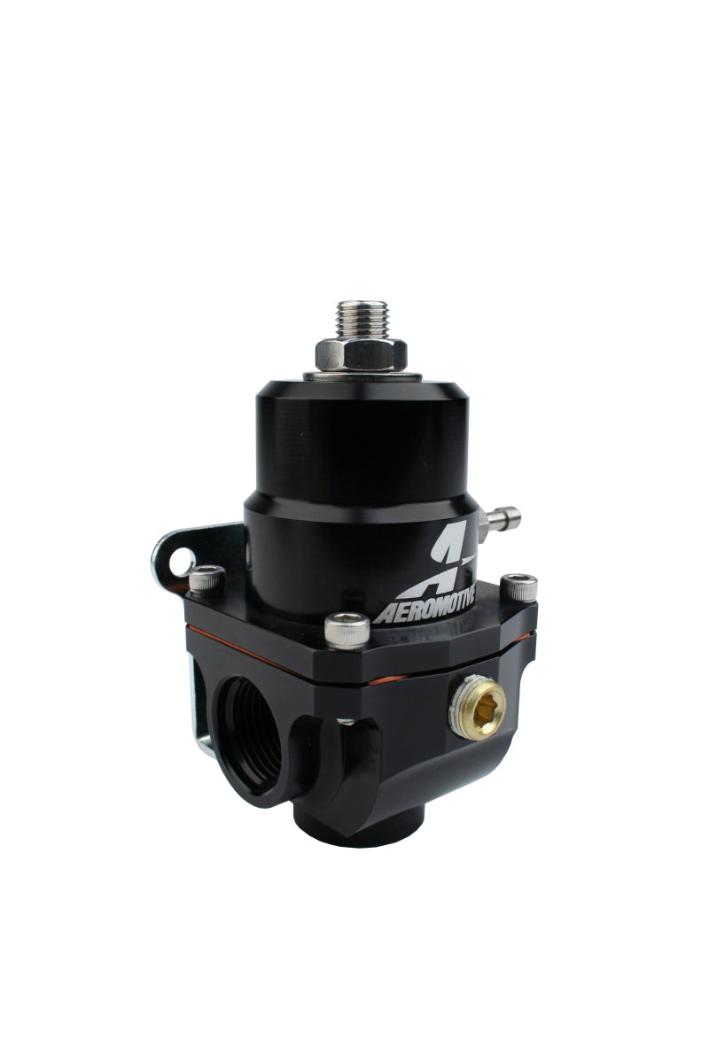 Aeromotive Adjustable Regulator - 35-75PSI - .313 Valve - (2) -08 Inlets/-08 Return Aeromotive Fuel Pressure Regulators