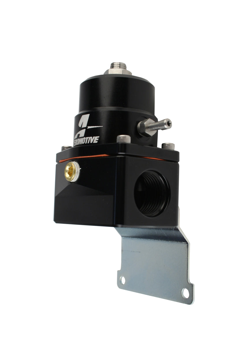 Aeromotive Adjustable EFI Regulator (2) -10 Inlet/-6 Return - Black Aeromotive Fuel Pressure Regulators