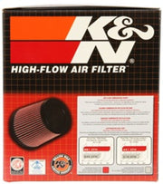 K&N Universal Filter 3 inch Flange 6 inch Base 5 1/4 inch Top 5 inch Height w/ Polished Top K&N Engineering Air Filters - Drop In