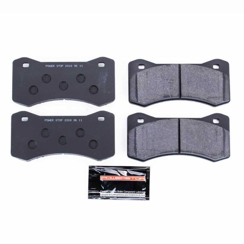 Power Stop Aero 4/6/W4A/W6A Radial Mount Track Day SPEC Brake Pads PowerStop Brake Pads - Racing