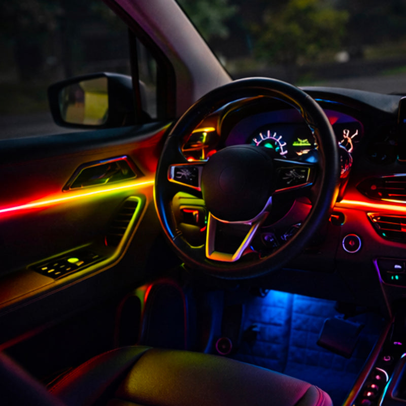 Oracle Lighting Dynamic Colorshift 18 Piece Universal Full LED Interior Dash Board Kit ORACLE Lighting Light Strip LED
