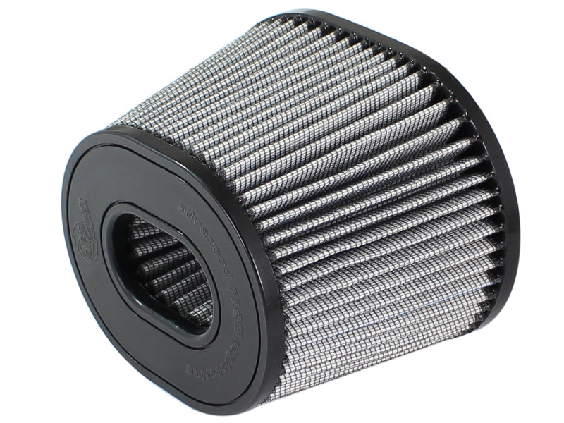 aFe MagnumFLOW Pro DRY S Intake Replacement Filter 3.5in F 9x6.5in B 6.75x5.5in T 5.375in H aFe Air Filters - Universal Fit