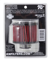 K&N 1 inch ID 3 inch OD 2.375 inch H Rubber Base Crankcase Vent Filter K&N Engineering Air Filters - Universal Fit