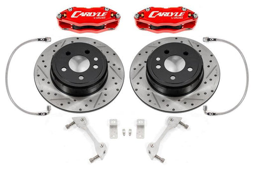 BMR 08-23 Dodge Challenger Brake Kit For 15in Conversion Red Calipers Demon/Redeye BMR Suspension Brake Kits - Performance Blank