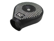 K&N Universal Plenum 11.89in L x 9in Dia x 4.75in H - Black K&N Engineering Air Intake Components