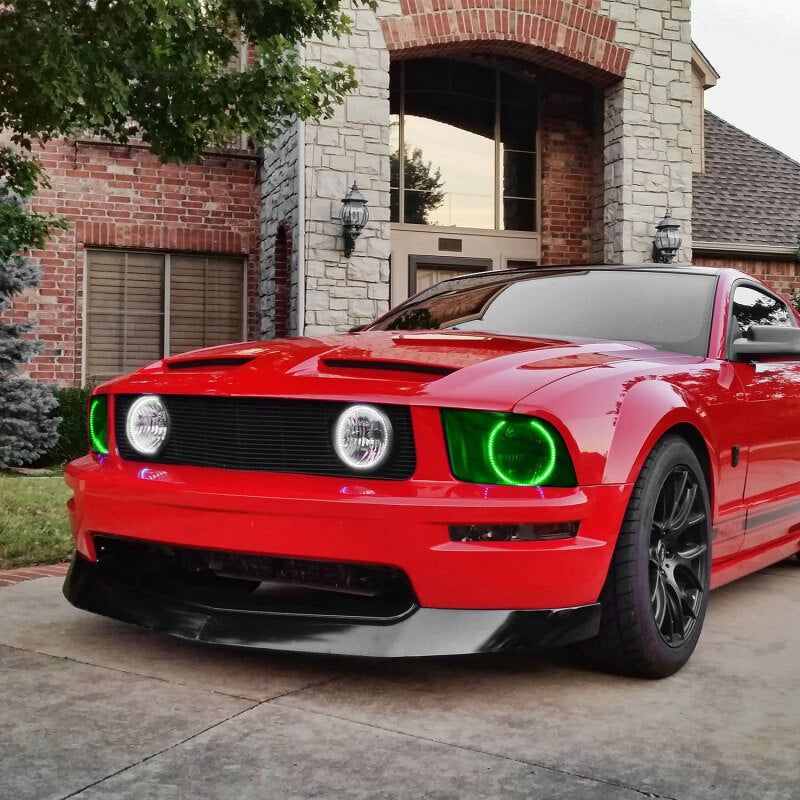 Oracle Ford Mustang 05-09 Halo Kit - ColorSHIFT w/ BC1 Controller ORACLE Lighting Headlights