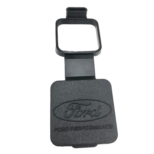 Ford Racing Rubber 2in Hitch Receiver Cover w/Ford Oval/Ford Performance Logo Ford Racing Spoilers