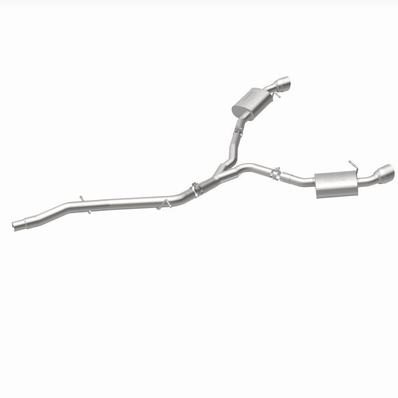MagnaFlow 18-19 Audi A5 Dual Exit Polished Stainless CatBack Exhaust - 3in Main Piping Diameter