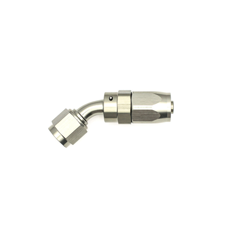 DeatschWerks 6AN Female Swivel 45-Degree Hose End CPE DeatschWerks Fittings