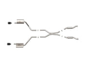 aFe 11-21 Dodge Durango V6-3.6L / V8-5.7L MACH Force-Xp 304 SS Cat-Back Exhaust System w/ Black Tip aFe Axle Back