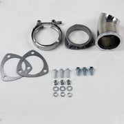 Granatelli 3.0in 304SS Turn Down w/V-Band & Gaskets Granatelli Motor Sports Exhaust Adapters