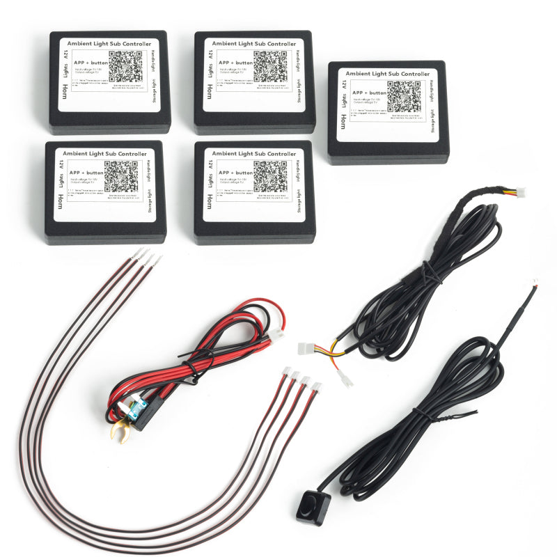 Oracle Lighting Dynamic Colorshift 18 Piece Universal Full LED Interior Dash Board Kit ORACLE Lighting Light Strip LED