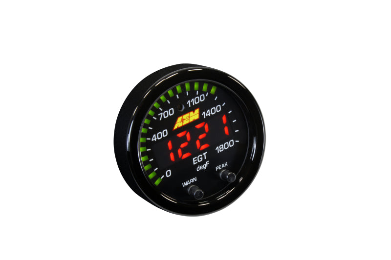 AEM X-Series EGT 0-1800F Gauge AEM Gauges