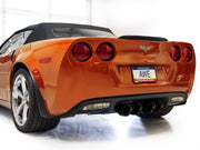 AWE Tuning 05-07 C6 Chevrolet Corvette 6.0L Track Edition Axle-Back Exhaust w/ Diamond Black Tips AWE Tuning Axle Back