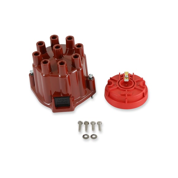 Distributor Cap and Rotor, MSD/GM V8 Points 8442 MSD Autoparts