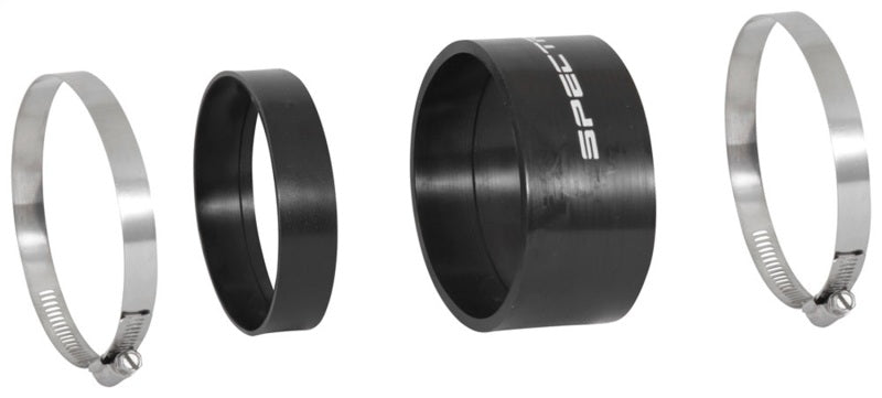 Spectre Coupler 4in. (PVC) - Black Spectre Silicone Couplers & Hoses