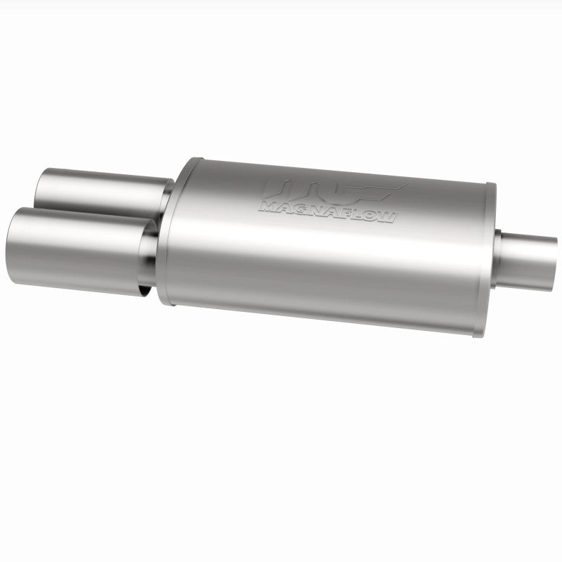 MagnaFlow Muffler W/Tip Mag SS 14X5X8 2.25/3.
