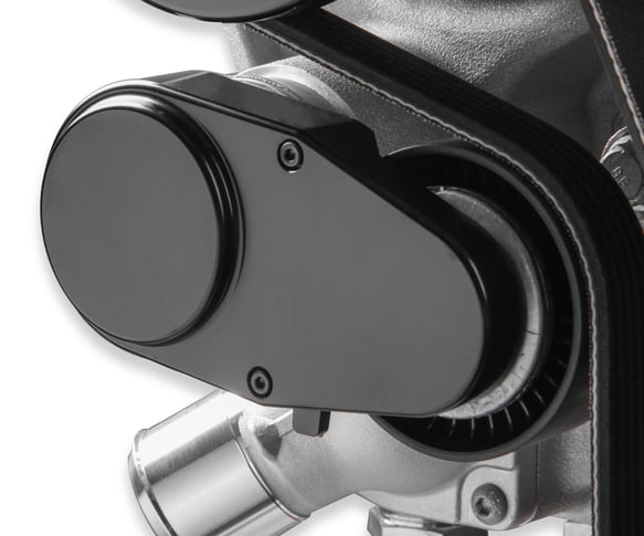 Tensioner Cover Black 97-158 HOLLEY Autoparts