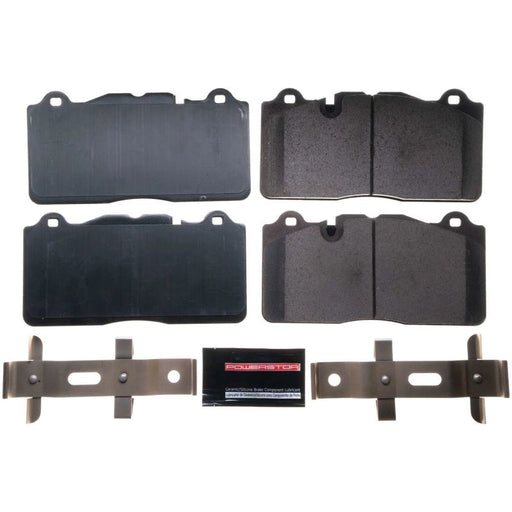 Power Stop 14-15 Chevrolet Camaro Front Z17 Evo Ceramic Brake Pad w/Hardware PowerStop Brake Pads - OE