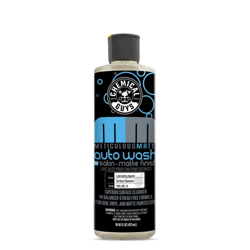 Chemical Guys Meticulous Matte Auto Wash Satin-Matte Finish - 16oz Chemical Guys Washes & Soaps