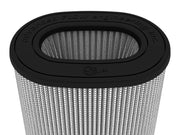 aFe Magnum FLOW Pro DRY S Air Filter 6.75x4.75 Flange 8.25x6.25 Base (Mt2) 7.25x5 Top 8.5 Height aFe Air Filters - Universal Fit