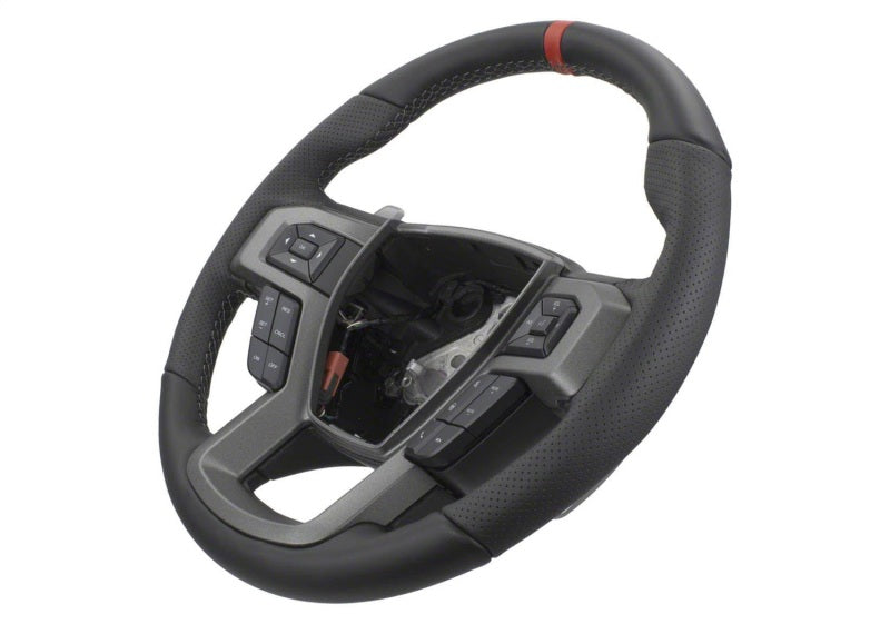 Ford Racing 15-18 F-150 Raptor Performance Steering Wheel Kit - Red Sightline Ford Racing Steering Wheels