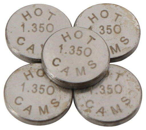 Hot Cams 04-08 400 DVX/02-16 CRF 450 R Shim Kits 1.350mm Thickness - 5 Pack Hot Cams Valves