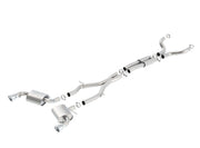 Borla 16-17 Chevy Camaro SS 6.2L ATAK Catback Single Split Rear Exit Exhaust w/Single Tips Borla Catback
