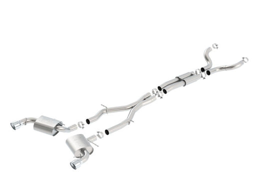 Borla 16-17 Chevy Camaro SS 6.2L ATAK Catback Single Split Rear Exit Exhaust w/Single Tips Borla Catback
