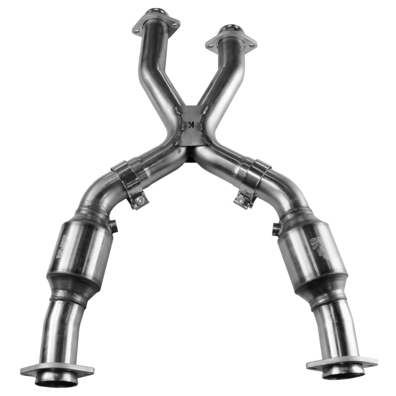 Kooks 99-04 Ford Mustang GT / Cobra 2 1/2in In x 2 1/2in OEM Out Cat SS X Pipe Kooks HDR Req Kooks Headers X Pipes