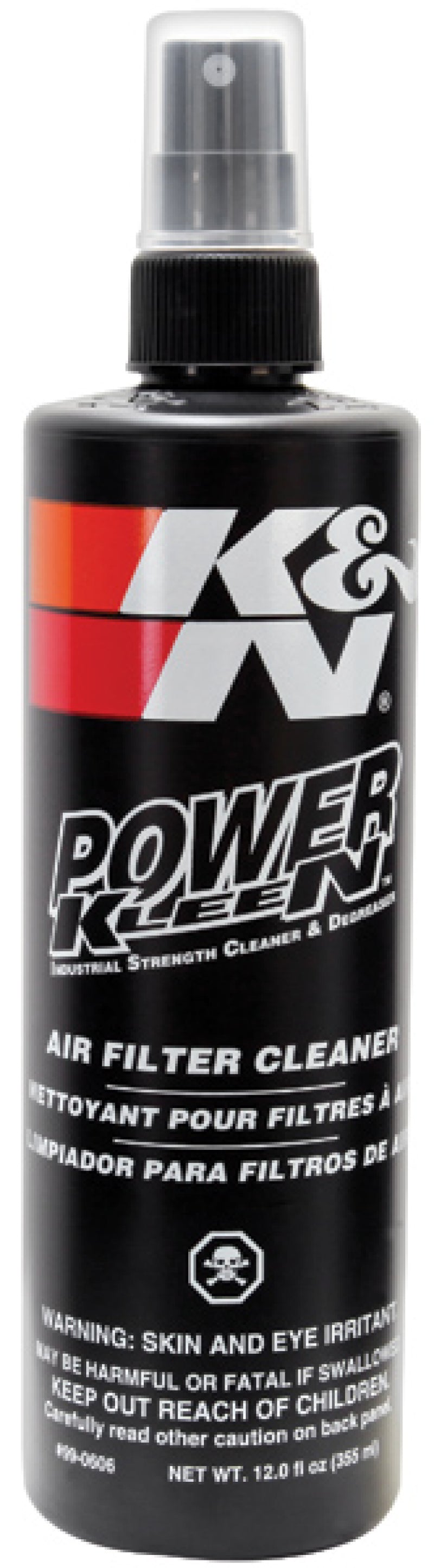 K&N Air Filter Cleaner 12oz Pump Spray K&N Engineering Recharge Kits