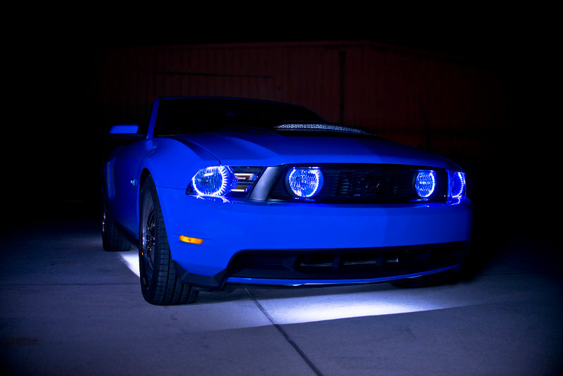 Oracle Ford Mustang GT/V6 10-12 Halo Kit - ColorSHIFT w/ BC1 Controller ORACLE Lighting Headlights