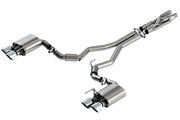 Borla 2020 Ford GT500 5.2L AT 3in ATAK CatBack Exhaust w/ Chrome Tips Borla Catback