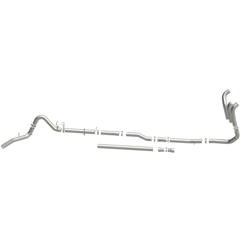 MagnaFlow Sys T/B 99-03 Ford F-250/F-350 Super Duty 7.3L Diesel 4in Single Passenger Side Rear Exit Magnaflow Turbo Back