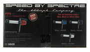 Spectre 10-11 Chevy Camaro V6-3.6L F/I Air Intake Kit - Clear Anodized w/Red Filter Spectre Cold Air Intakes