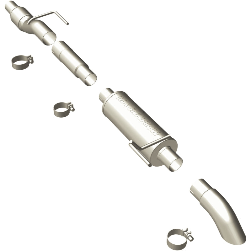 MagnaFlow 11 Ford F-150 3.5L Turbocharged SS Catback Exhaust w/ 3in SS Turn Down Tip Magnaflow Catback