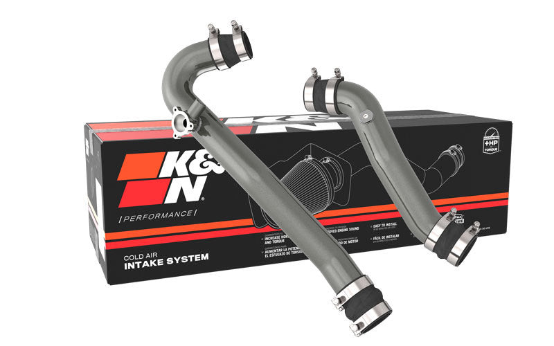 K&N 15-22 Ford Mustang L4 2.3L F/I Charge Pipe K&N Engineering Turbo Inlets