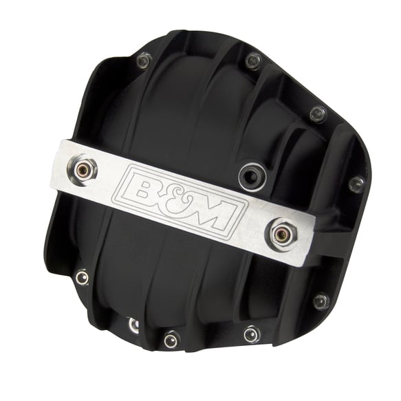 B&M Hi-Tek Aluminum Differential Cover for Dana 60/70 - Black 11314 B&M Autoparts