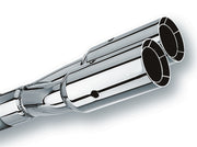 Borla Universal Polished Tip Dual Round Intercooled (inlet 2 1/2in. Outlet 3in) *NO Returns* Borla Tips