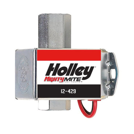 50 GPH HOLLEY MIGHTY MITE ELECTRIC FUEL PUMP, 12-15 PSI 12-429 HOLLEY Autoparts
